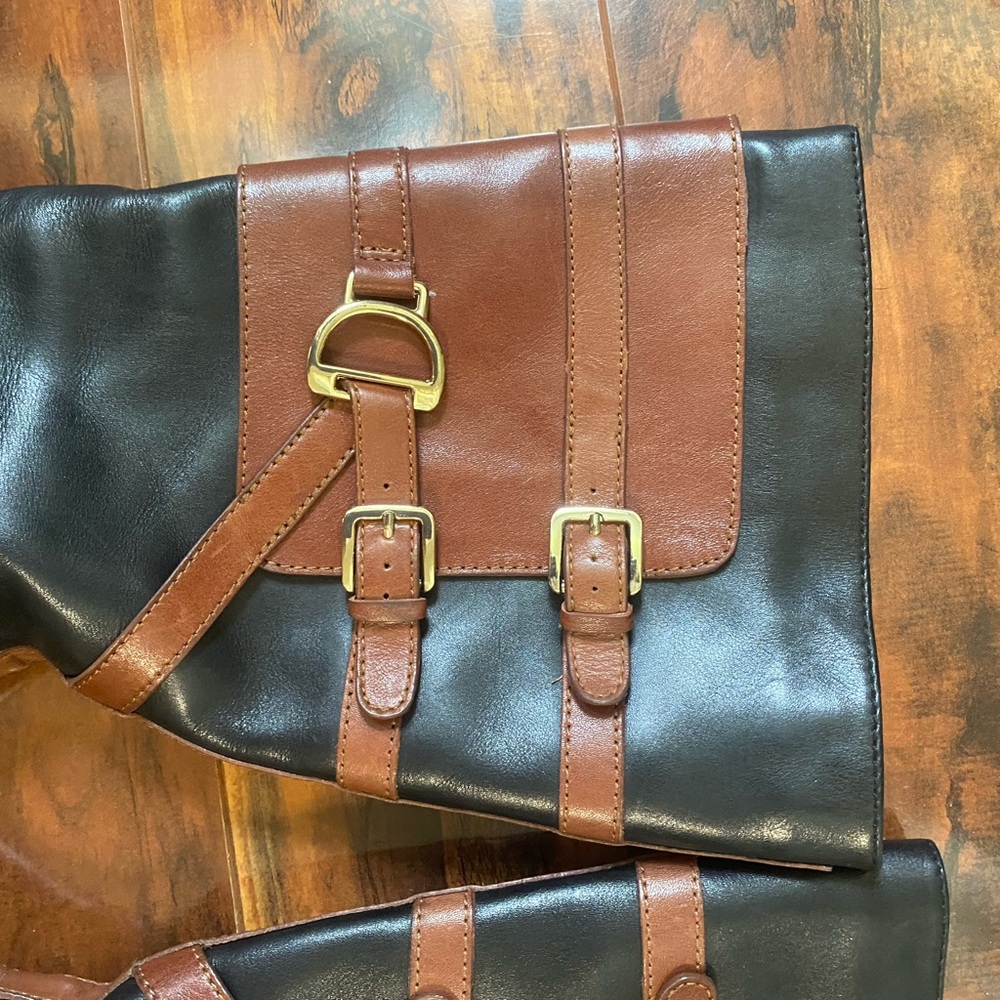 Cole Haan black & Brown boots - Picture 8 of 8